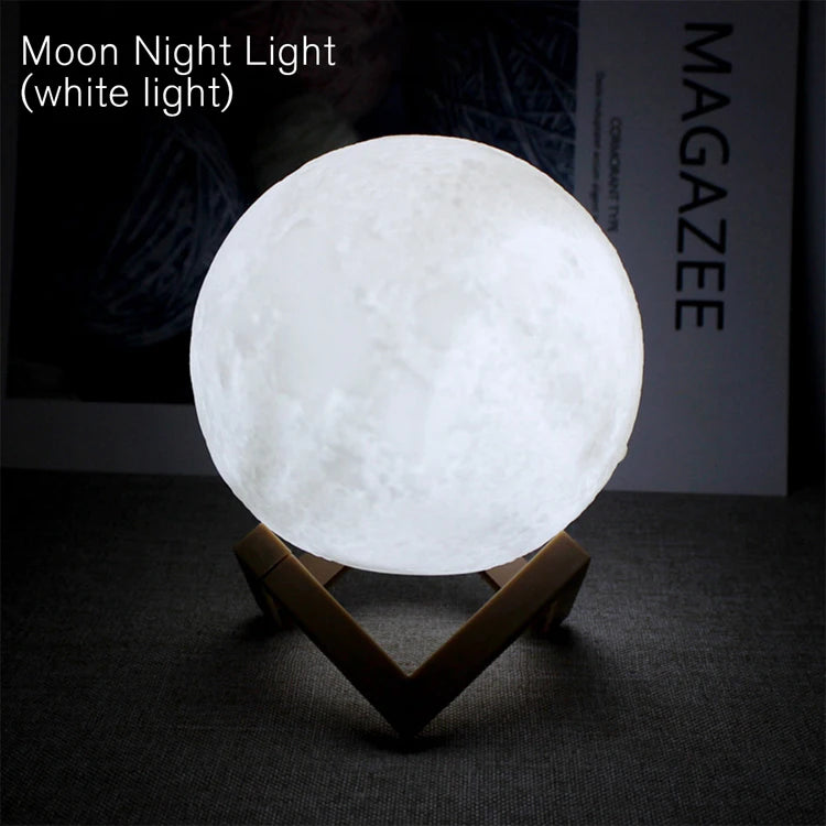 Luminária LED Livro – Luz da Lua Galáxia, Abajur de Lua Noturna, Presente de Aniversário para Menina, Menino, Decoração de Quarto, Iluminação Interna
