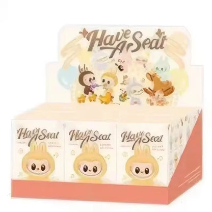 Boneco Labubu Série Nommi Loveliness Never End – Bonecos Anime Blind Box Kawaii | Brinquedos de Ação Fofinhos para Presente original