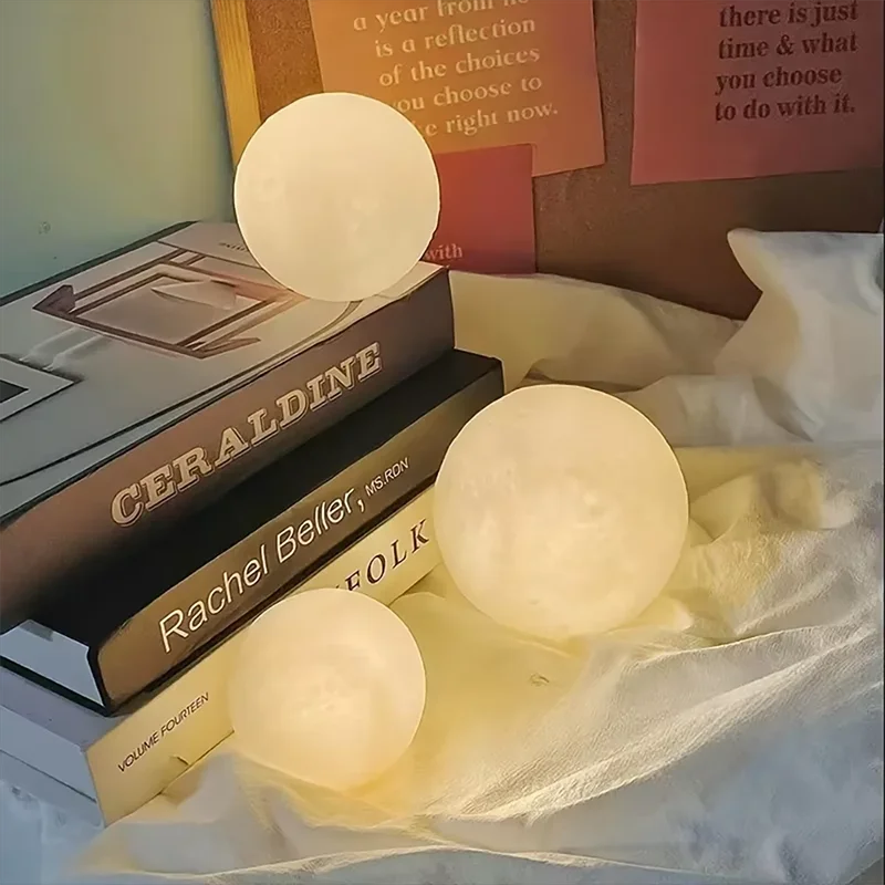 Luminária LED Livro – Luz da Lua Galáxia, Abajur de Lua Noturna, Presente de Aniversário para Menina, Menino, Decoração de Quarto, Iluminação Interna