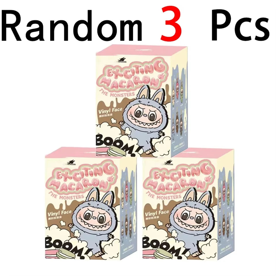 Boneco Labubu Série Nommi Loveliness Never End – Bonecos Anime Blind Box Kawaii | Brinquedos de Ação Fofinhos para Presente original