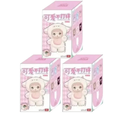 Boneco Labubu Série Nommi Loveliness Never End – Bonecos Anime Blind Box Kawaii | Brinquedos de Ação Fofinhos para Presente original