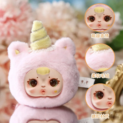 Boneco Labubu Skullpanda