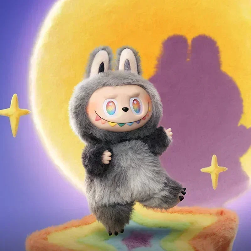 Boneco Labubu Anime Kawaii Labubu Blind Box
