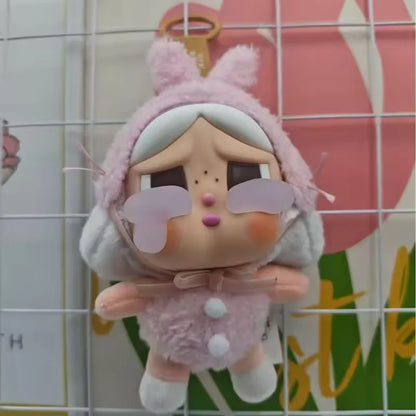 Boneco Labubu Original Crybaby Crying Again – Boneca em Caixa Surpresa com Rosto em Vinil | Pingente Chaveiro Kawaii | Brinquedo Misterioso Presente Perfeito