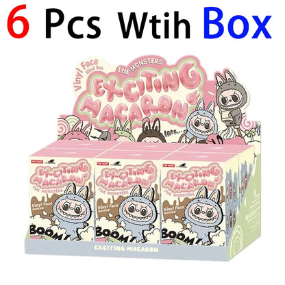Boneco Labubu Série Nommi Loveliness Never End – Bonecos Anime Blind Box Kawaii | Brinquedos de Ação Fofinhos para Presente original