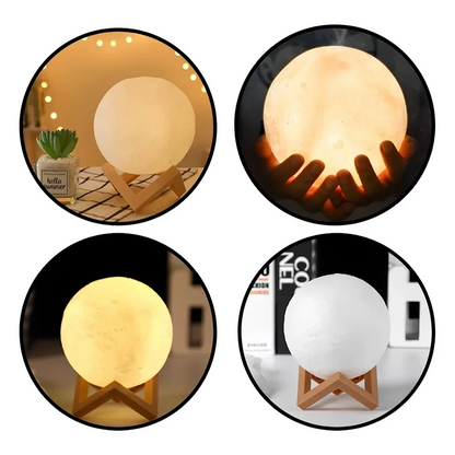 Luminária LED Livro – Luz da Lua Galáxia, Abajur de Lua Noturna, Presente de Aniversário para Menina, Menino, Decoração de Quarto, Iluminação Interna