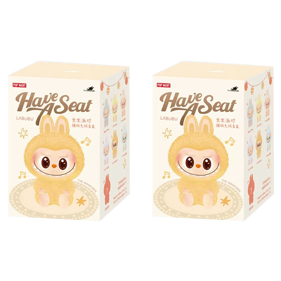 Boneco Labubu Série Nommi Loveliness Never End – Bonecos Anime Blind Box Kawaii | Brinquedos de Ação Fofinhos para Presente original