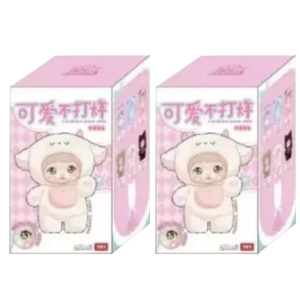 Boneco Labubu Série Nommi Loveliness Never End – Bonecos Anime Blind Box Kawaii | Brinquedos de Ação Fofinhos para Presente original