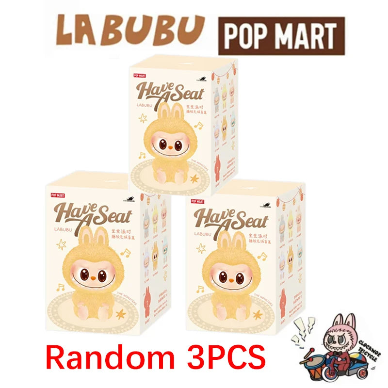Boneco Labubu Skullpanda