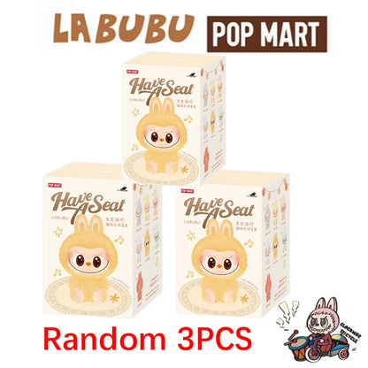 Boneco Labubu Skullpanda