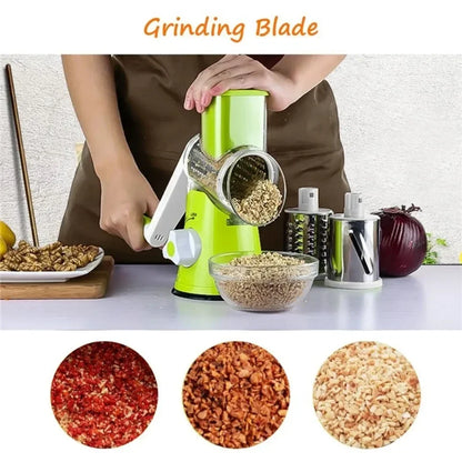 Cortador e Fatiador de Vegetais Manual Multifuncional